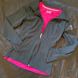 Under Armour Zip Up fitted track jacket